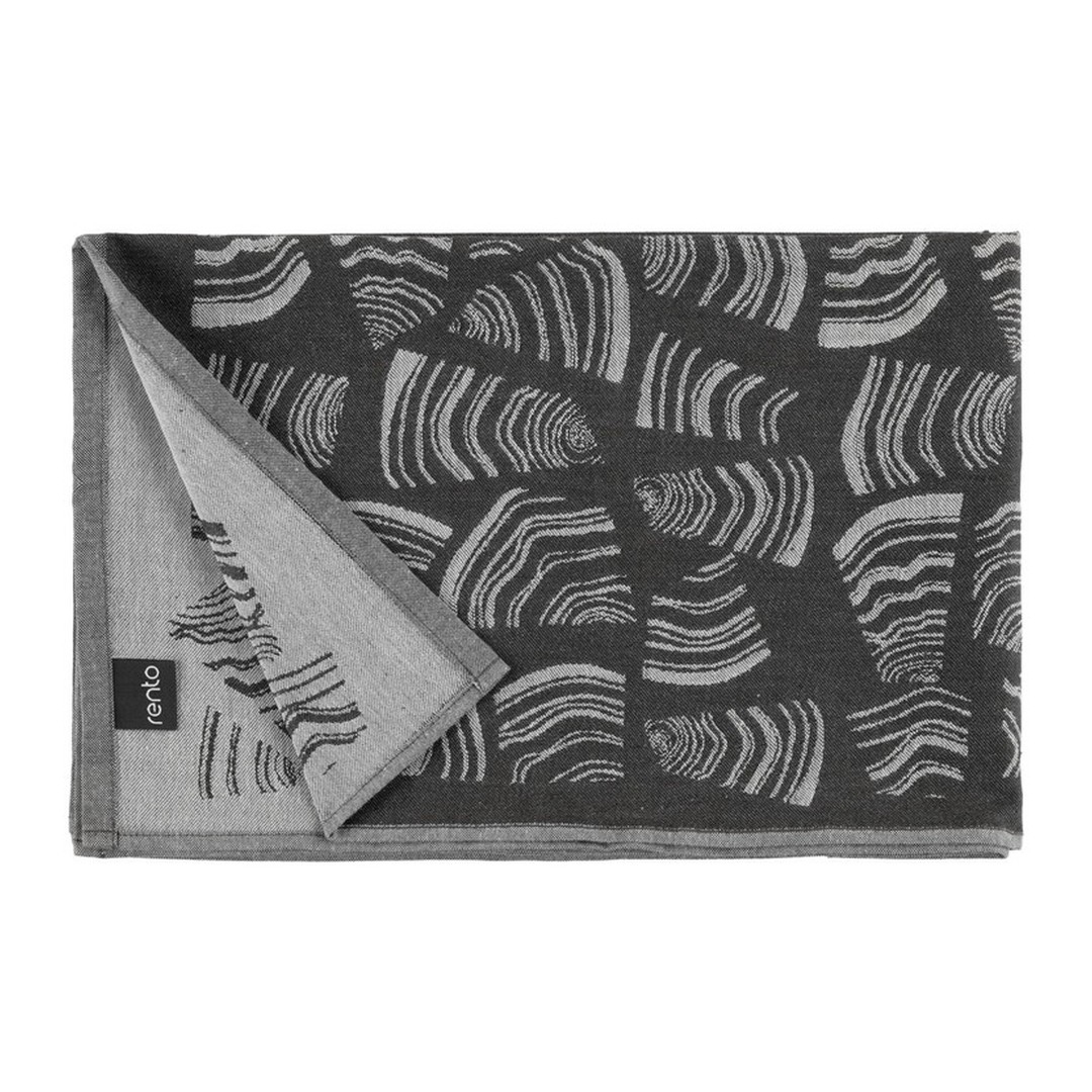 RENTO Saunová podložka PINO 50x150 cm - černá