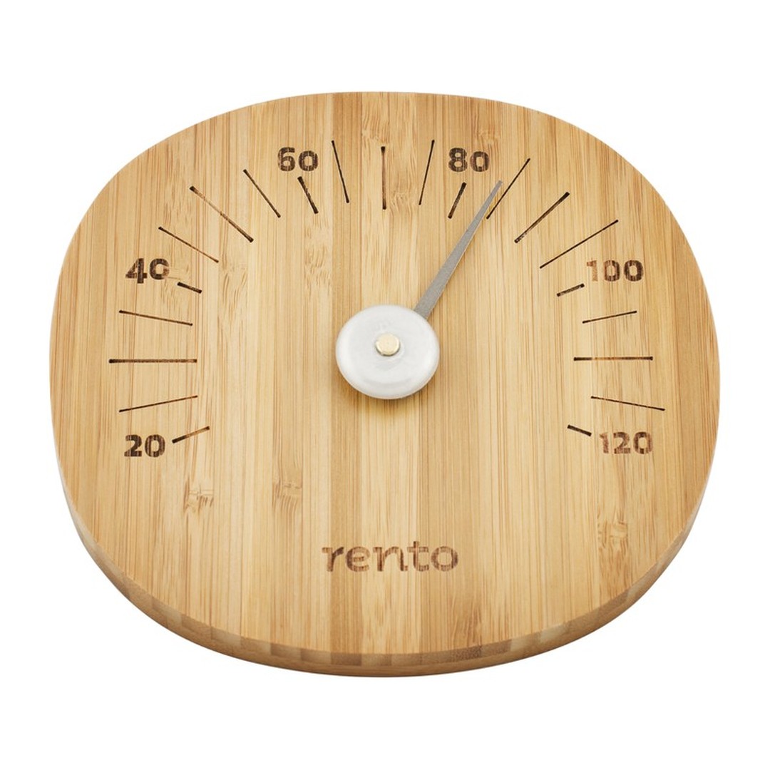 RENTO Teploměr do sauny - bambus