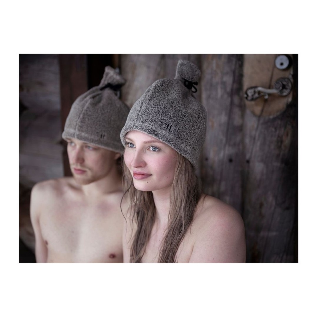 RENTO Saunovací čepice (froté/len) 3