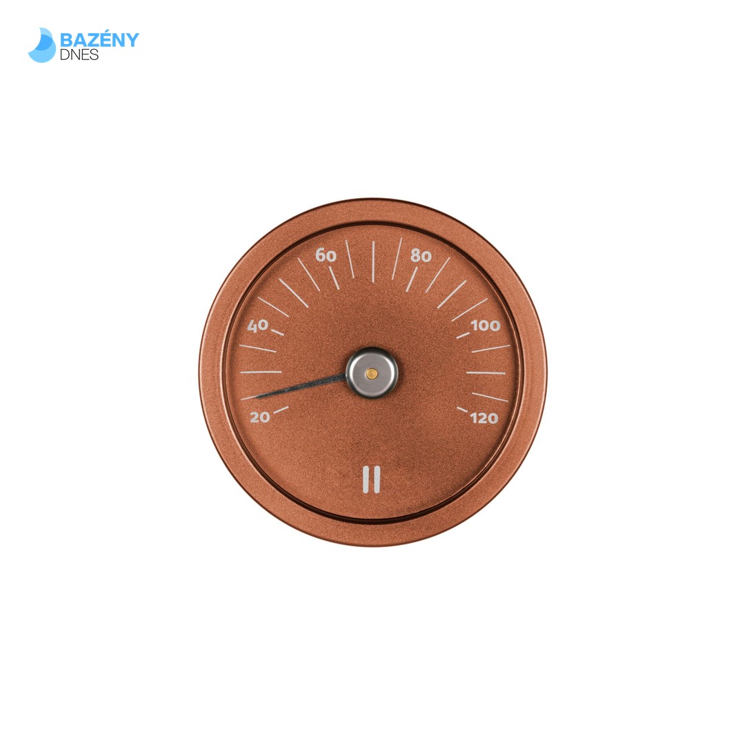 RENTO Teploměr do sauny kulatý - COPPER (měďený)