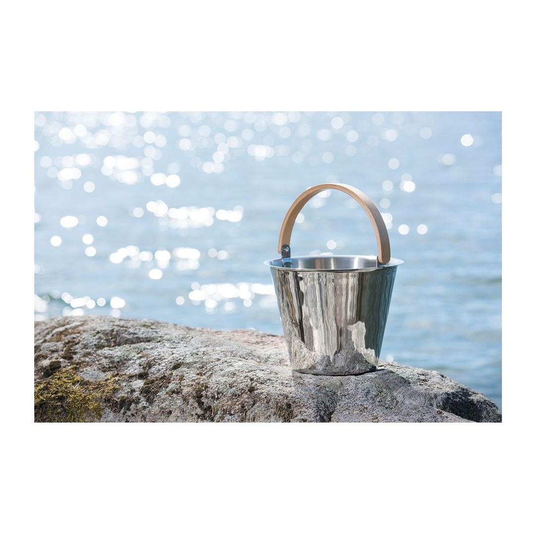 RENTO Saunové vědro - ocelové 2