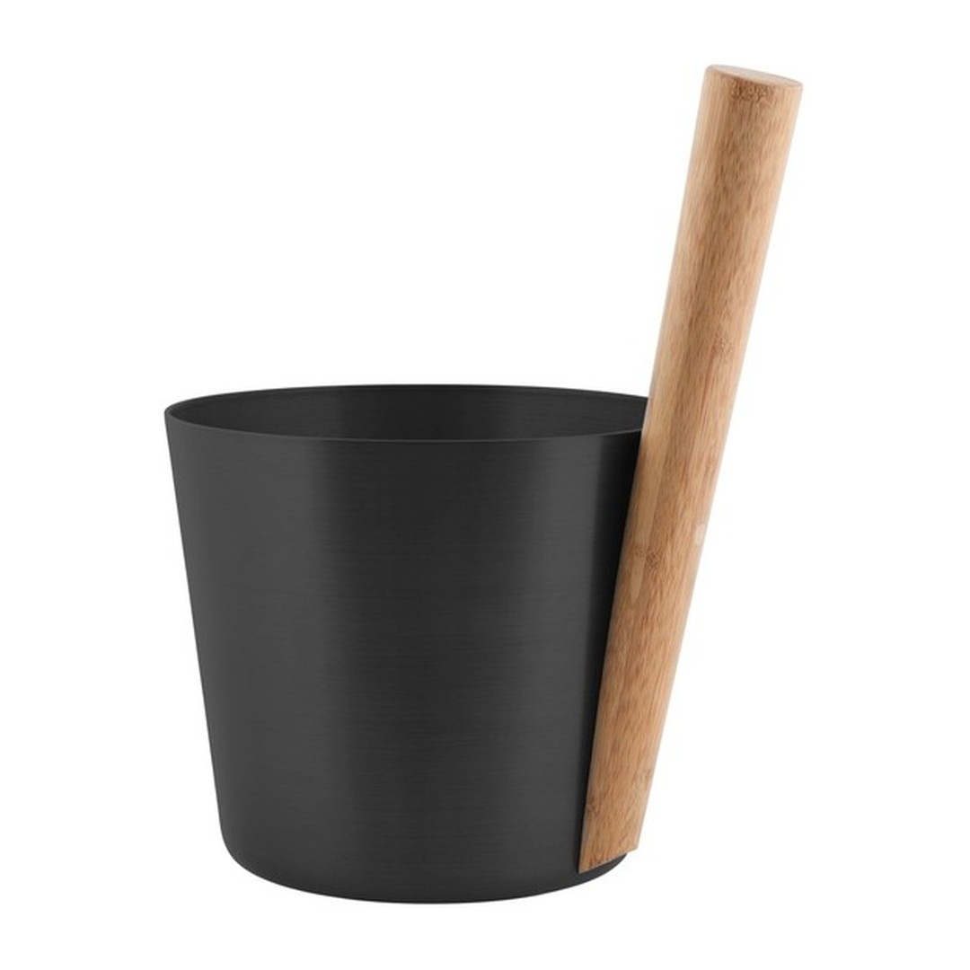 RENTO Saunový kbelík AL 5 l, černá