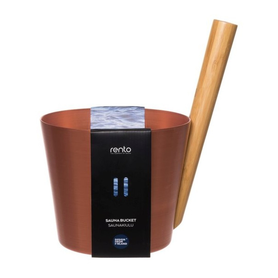 RENTO Saunový kbelík 5L - měděný 2