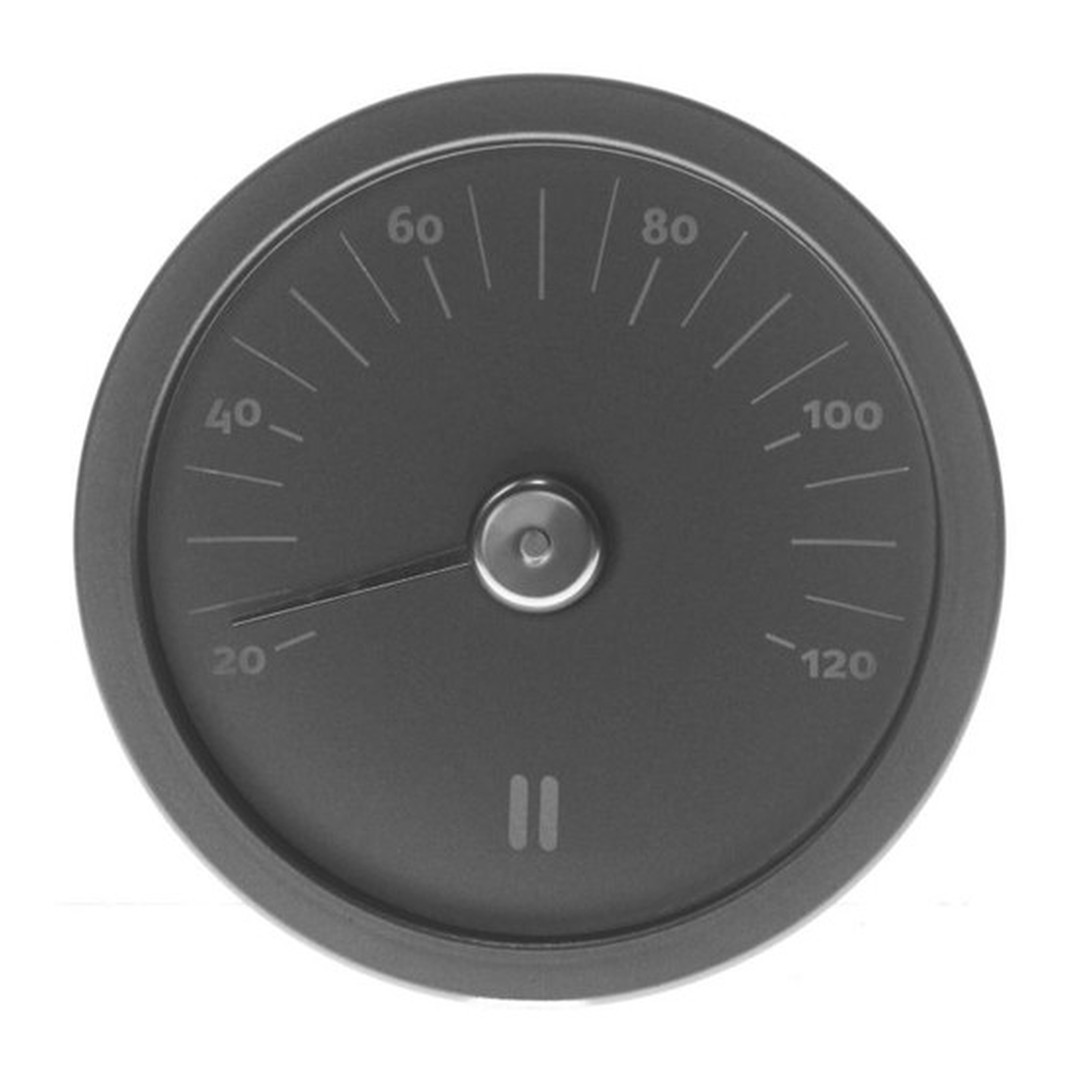 RENTO Teploměr do sauny kulatý - ČERNÝ