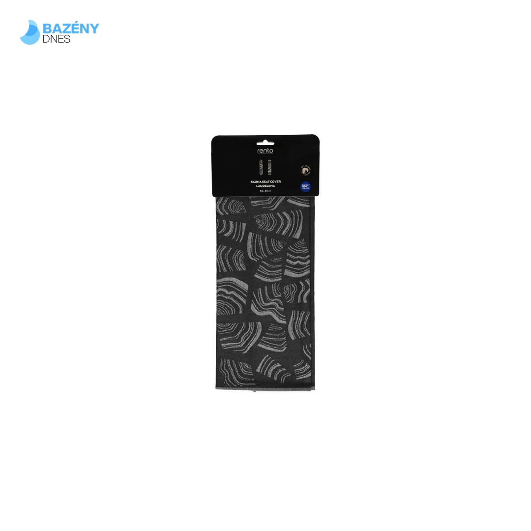 RENTO Podložka sedáku Pino černý, 50x60 cm 3