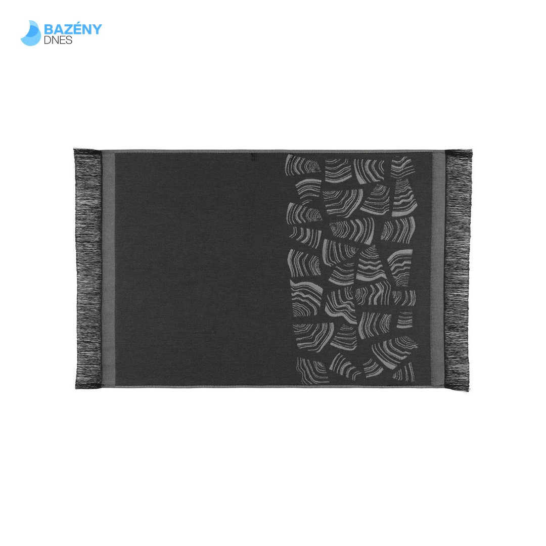 RENTO Ručník černý, 50x70cm 2