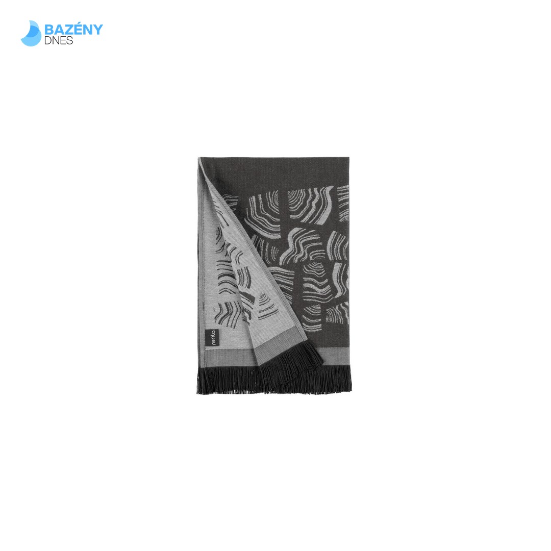 RENTO Ručník černý, 50x70cm 3