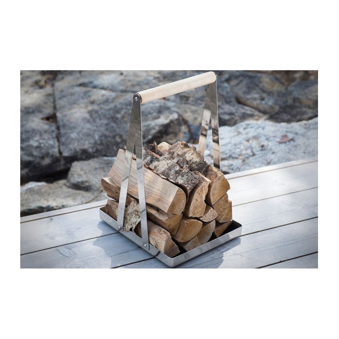 RENTO Koš na palivové dřevo - ocelový 2