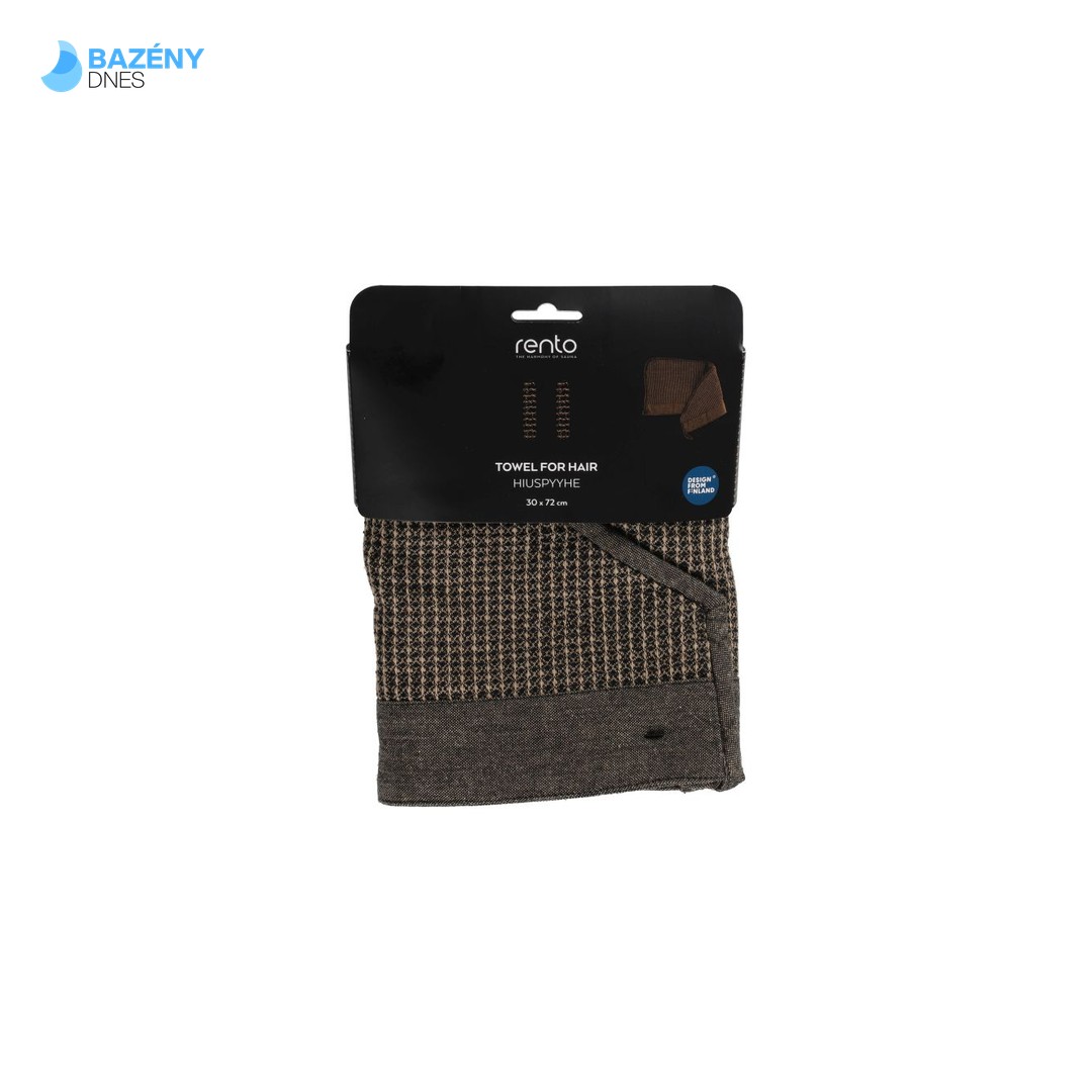 RENTO Ručník na vlasy Kenno, 30x72 cm 3