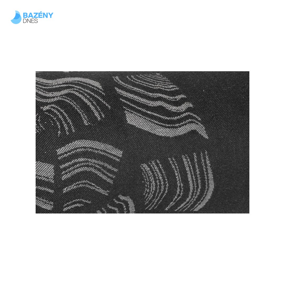 RENTO Saunový polštář PINO 50x22cm - černý 3