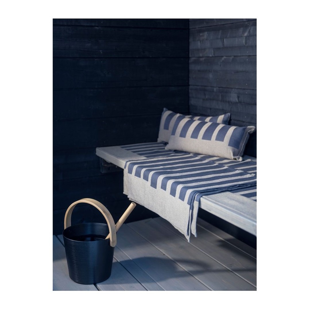 RENTO Saunové vědro hliníkové 5l - černé 3