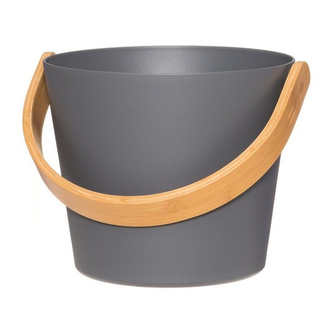 RENTO Saunové vědro hliníkové - šedé