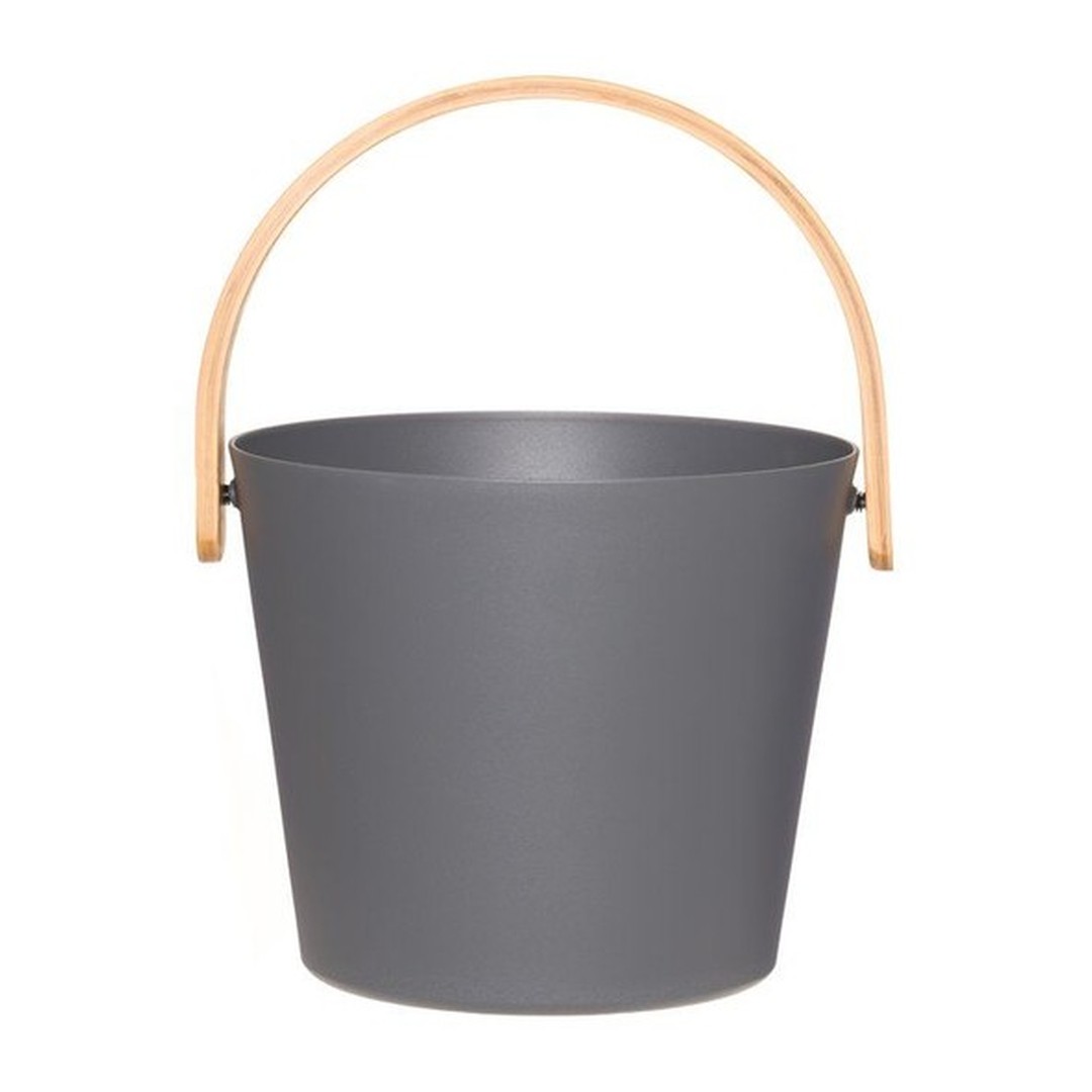 RENTO Saunové vědro hliníkové - šedé 2