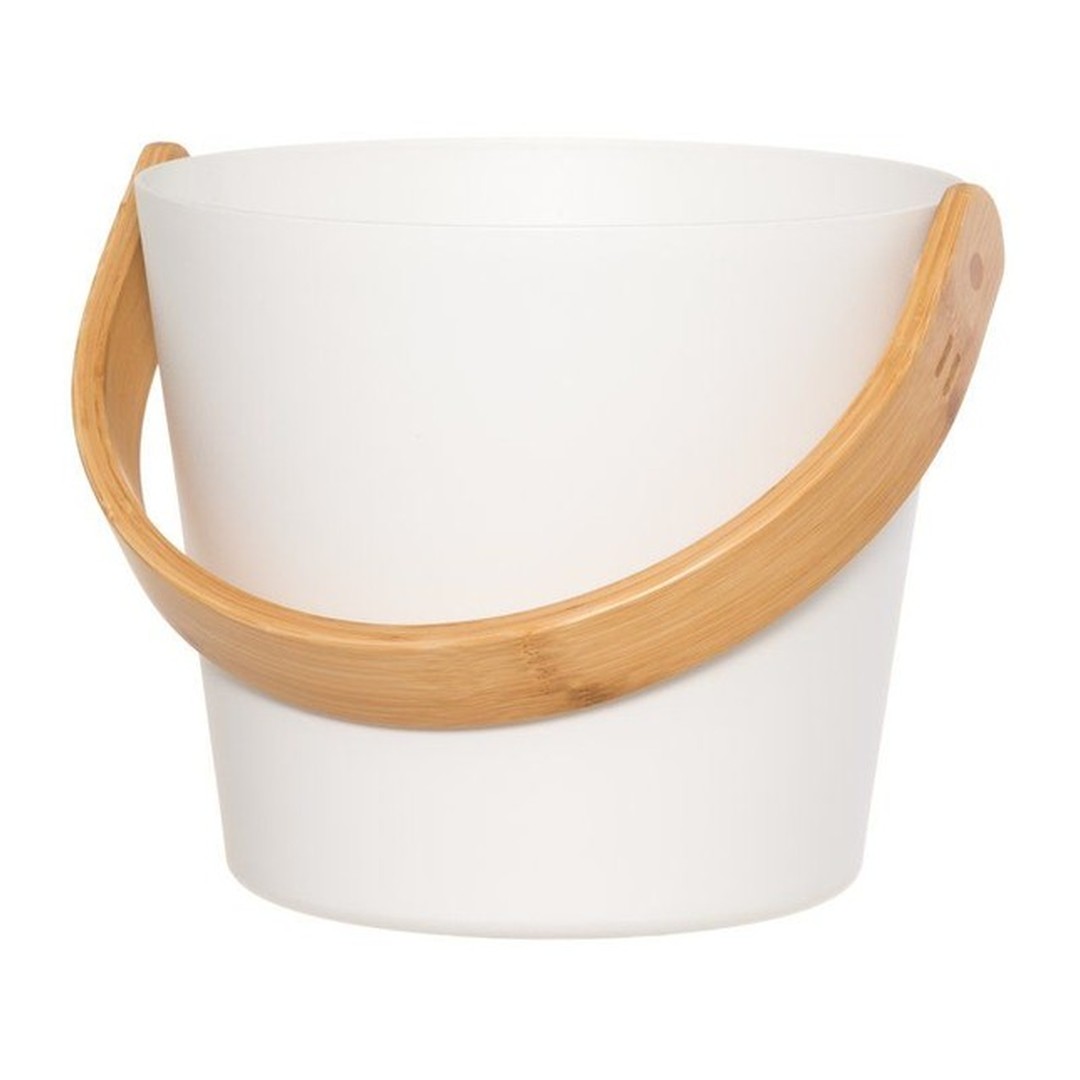 RENTO Saunové vědro hliníkové - bílé