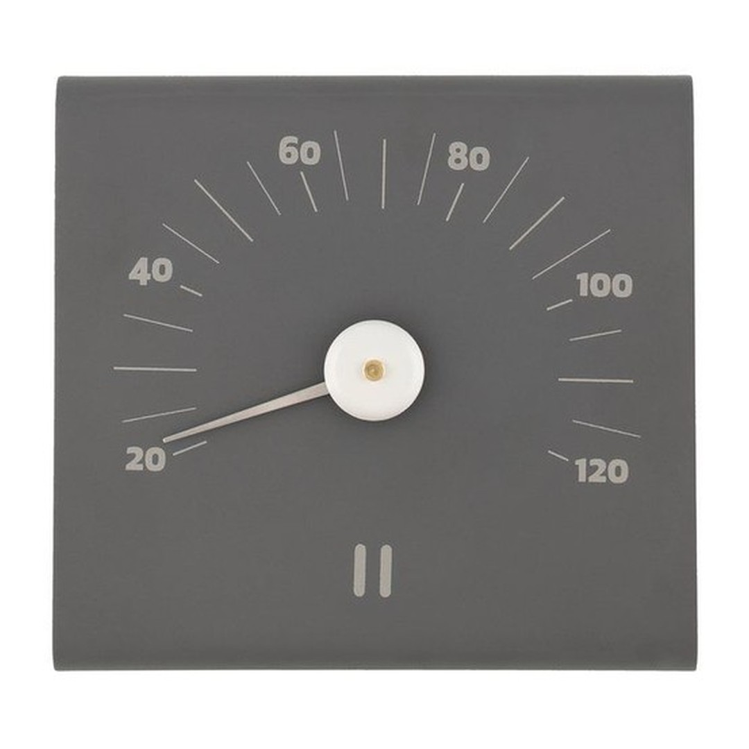 RENTO Teploměr do sauny AL - šedý