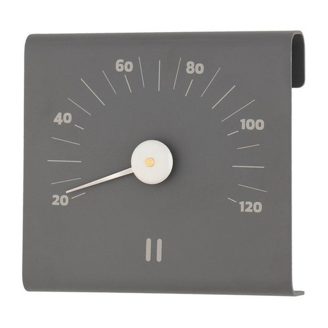 RENTO Teploměr do sauny AL - šedý 2