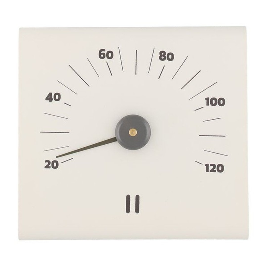 RENTO Teploměr do sauny AL - bílý