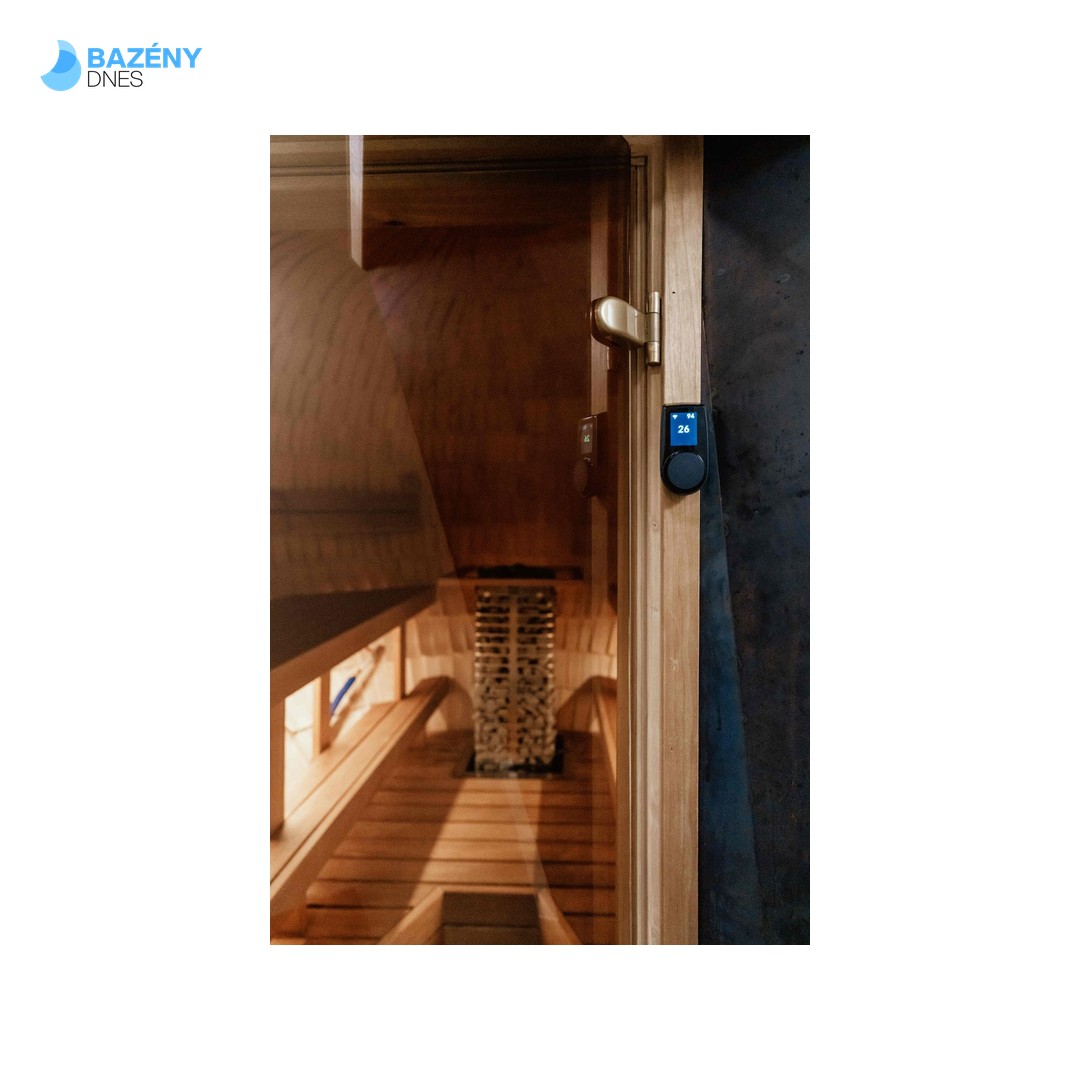 Ovládací panel s aplikací přes WIFI - černý 3