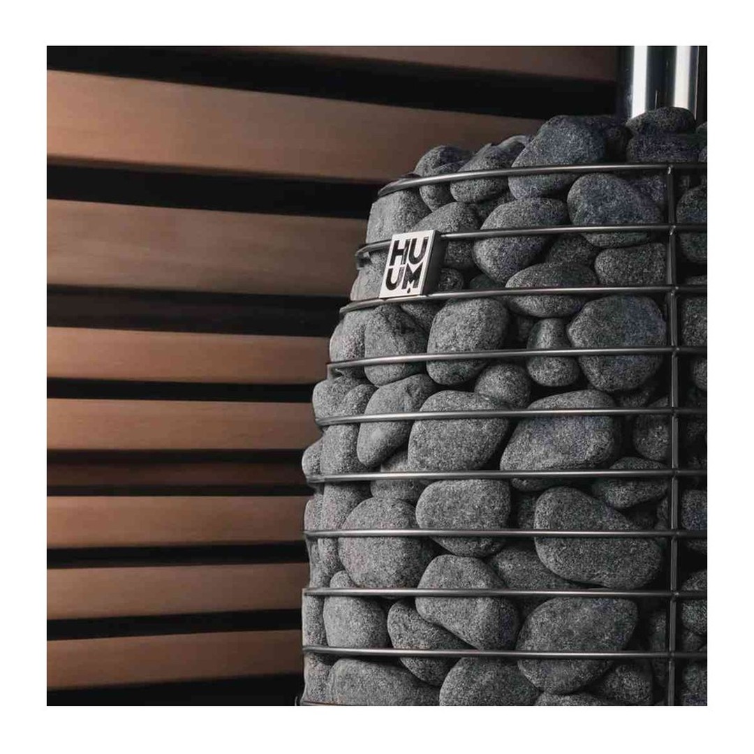 Saunová kamna HIVE FLOW Mini 9kW na tuhá paliva 3