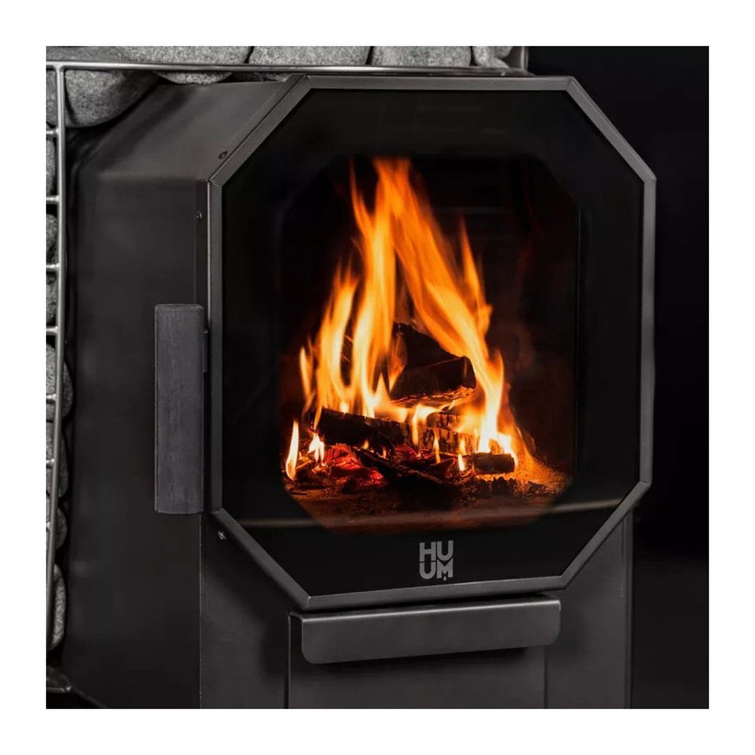 Saunová kamna HIVE FLOW Mini 9kW na tuhá paliva 6