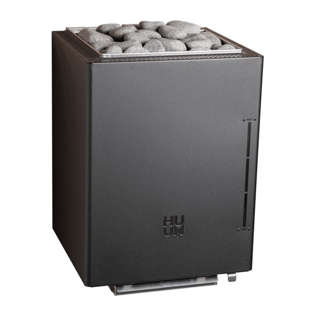 Saunová kamna CORE WALL COMBI 9kW (nutno dokoupit ovládací panel s WIFI) – ČERNÉ