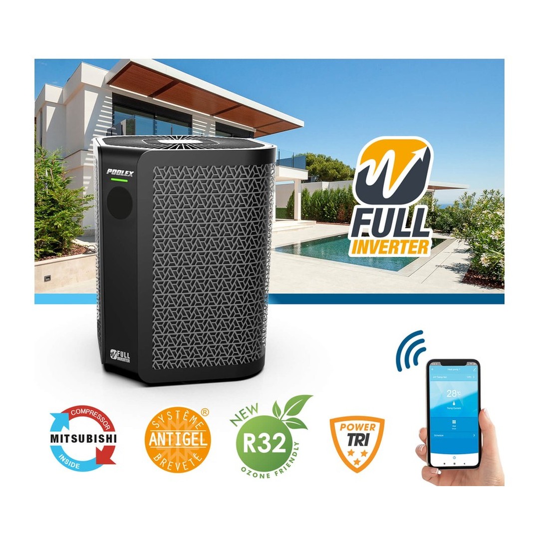 Tepelné čerpadlo Poolex Silverline TOP 90 (8, 8 kW) 3