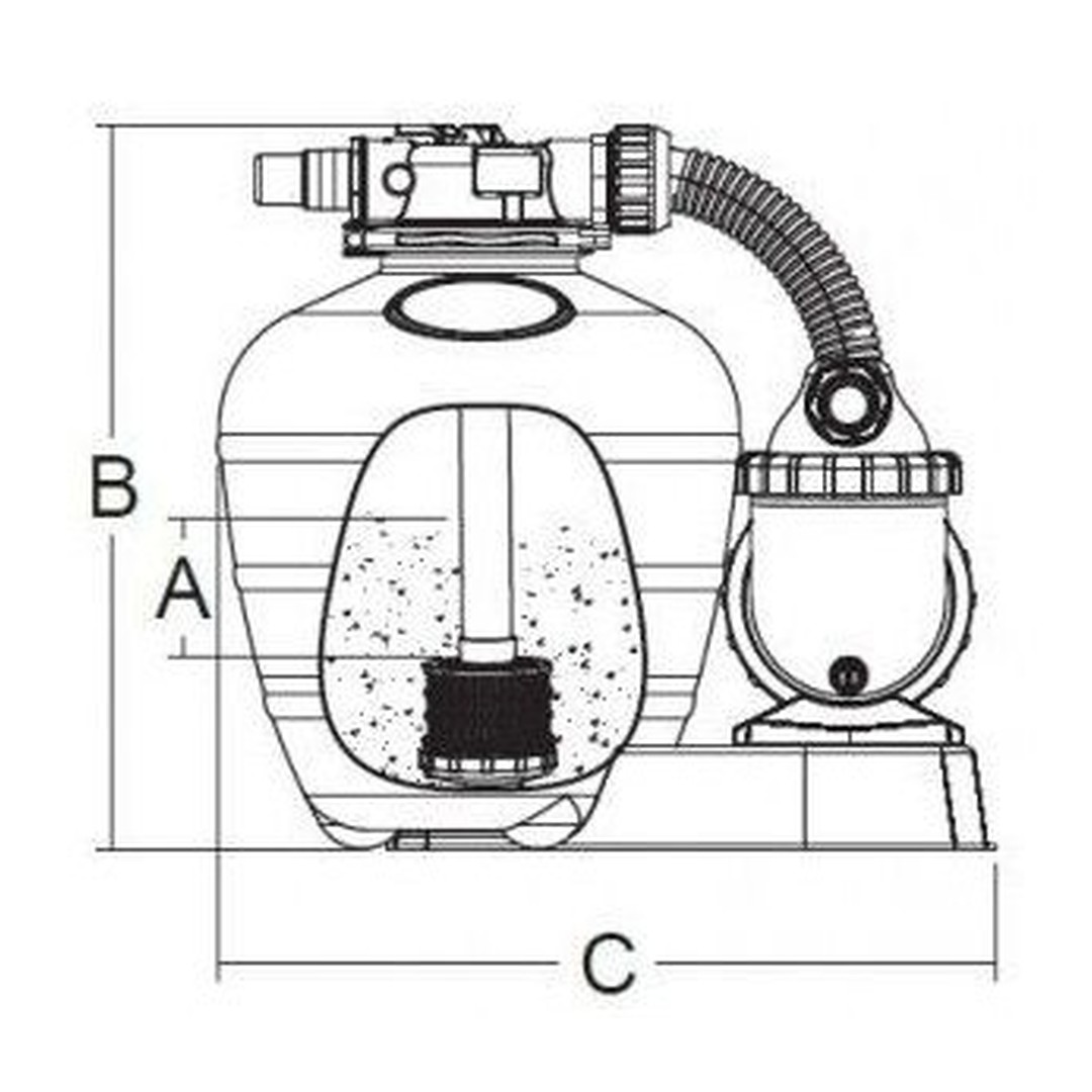Kompl. písková filtrace HANSCRAFT EASY MASTER 330 ECO 2