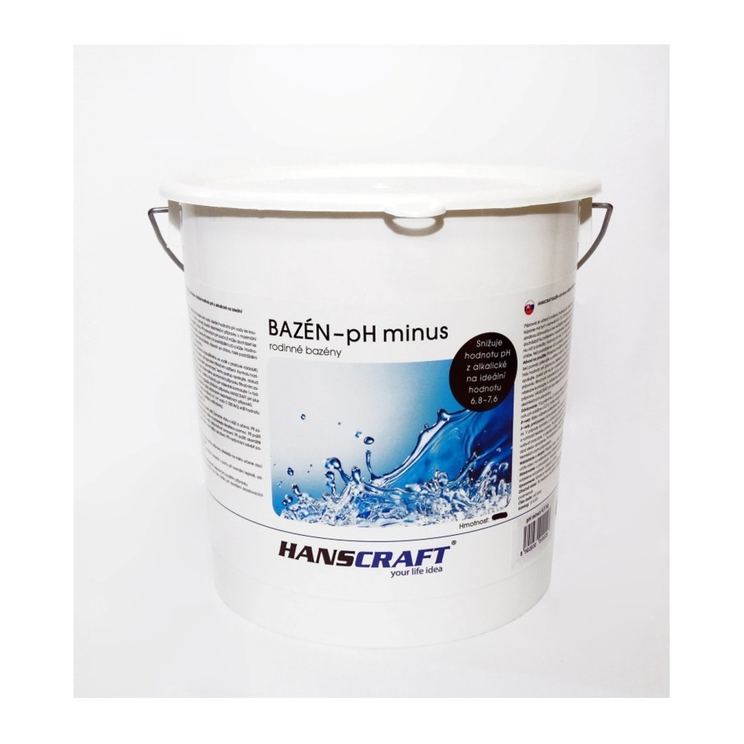 HANSCRAFT BAZÉN - pH minus - 4, 5 kg