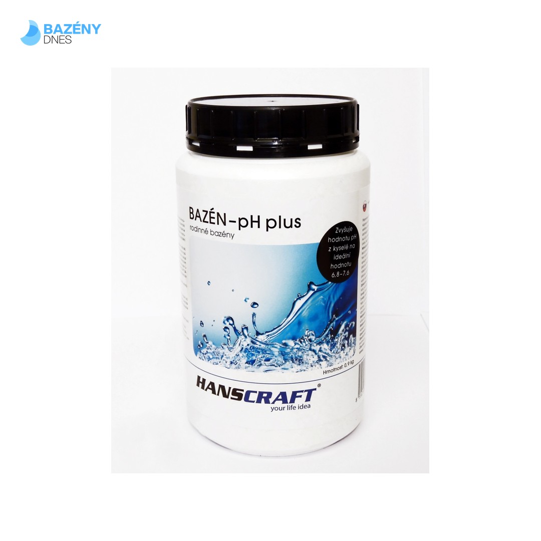 HANSCRAFT BAZÉN - pH plus - 0, 9 kg