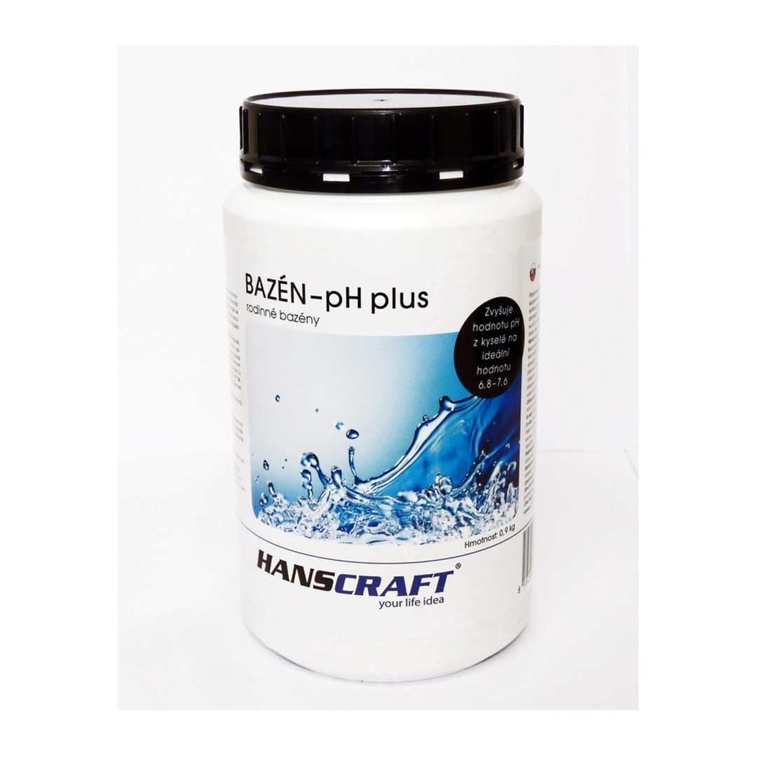HANSCRAFT BAZÉN - pH plus - 0, 9 kg