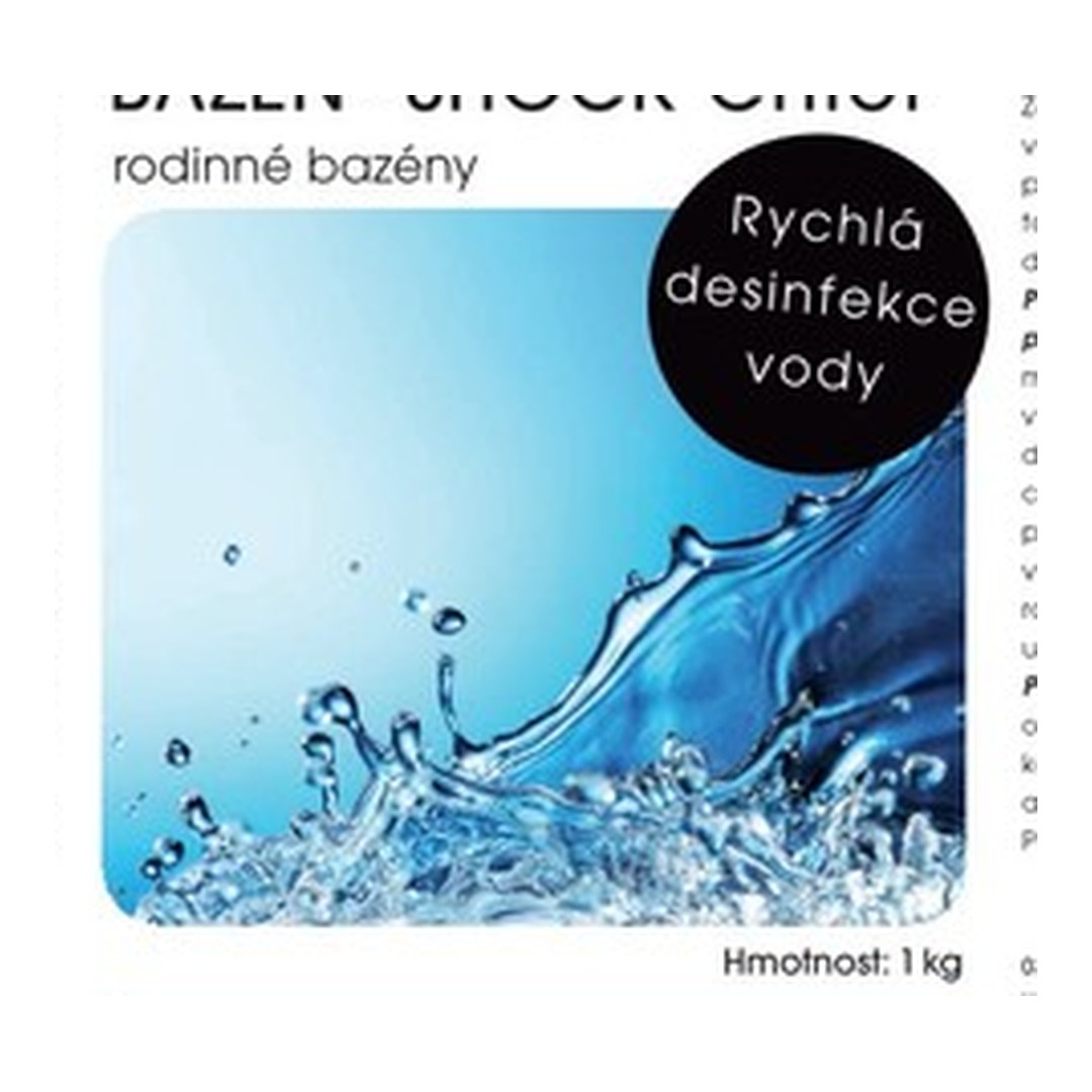 HANSCRAFT BAZÉN - SHOCK Chlor - 1 kg 2