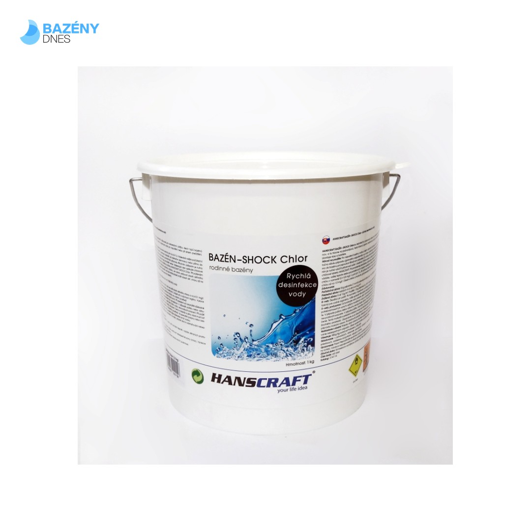 HANSCRAFT BAZÉN - SHOCK Chlor - 2, 5 kg