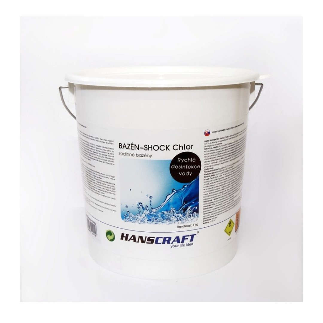 HANSCRAFT BAZÉN - SHOCK Chlor - 2, 5 kg