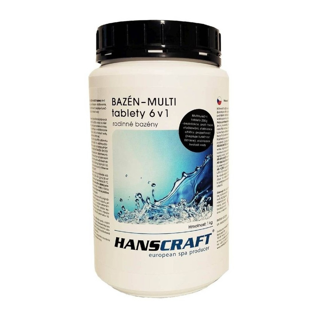 HANSCRAFT BAZÉN - MULTI tablety 6v1 - 1 kg