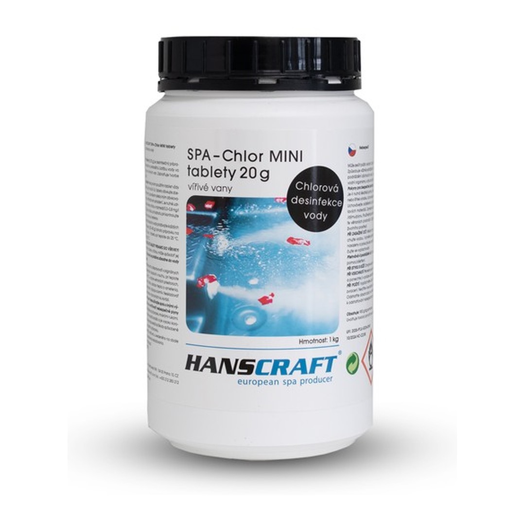 HANSCRAFT SPA - Chlor MINI tablety 20g - 1 kg