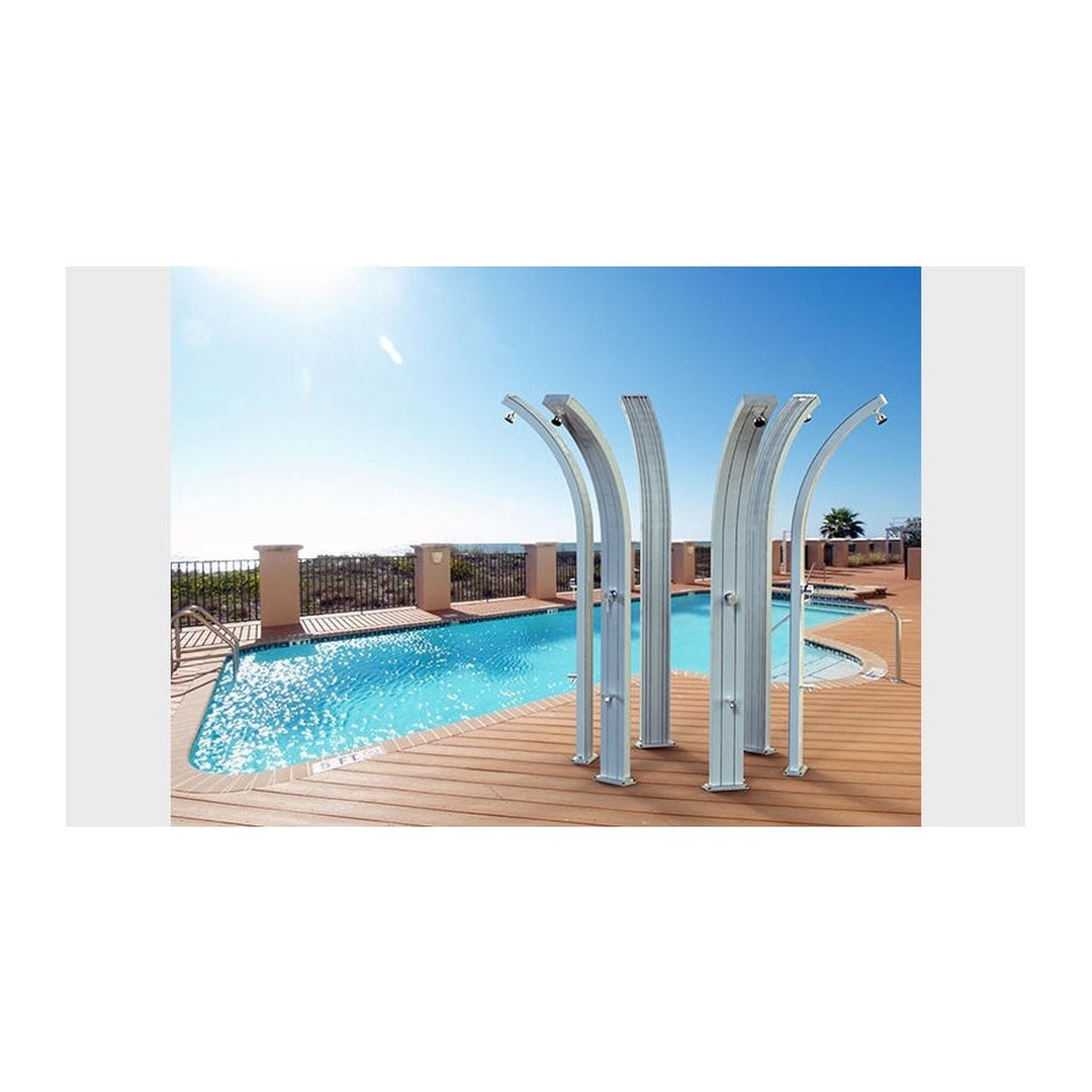 Solární sprcha s oplachem nohou SPRING černá 7