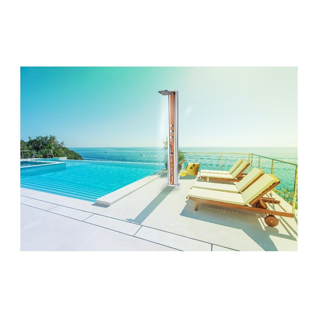 Solární sprcha s ruční sprchou DADA PIU 2