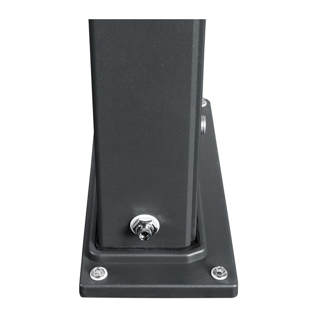 Solární sprcha s ruční sprchou DADA CURVE antracit/inox 2