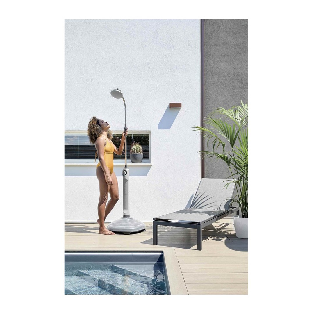 Solární sprcha SUNNY NIAGARA šedá 2