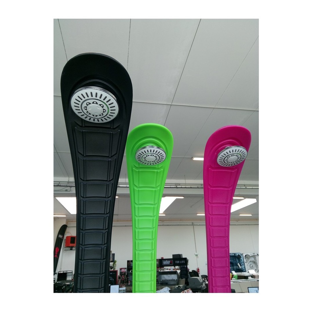 Solární sprcha s oplachem nohou COBRA modrá 10