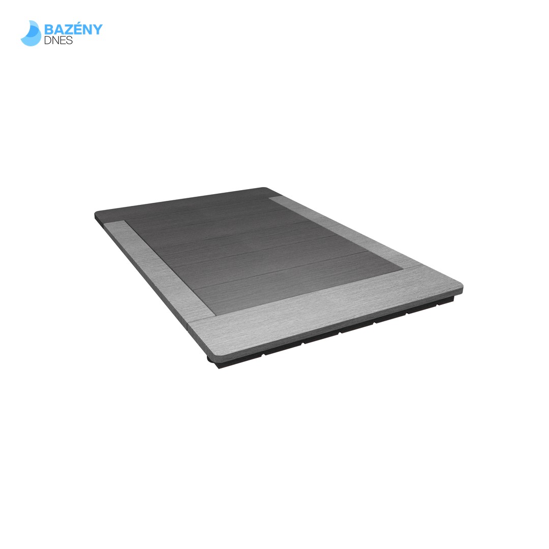 Venkovní sprchový rošt - Tmavě šedá 2