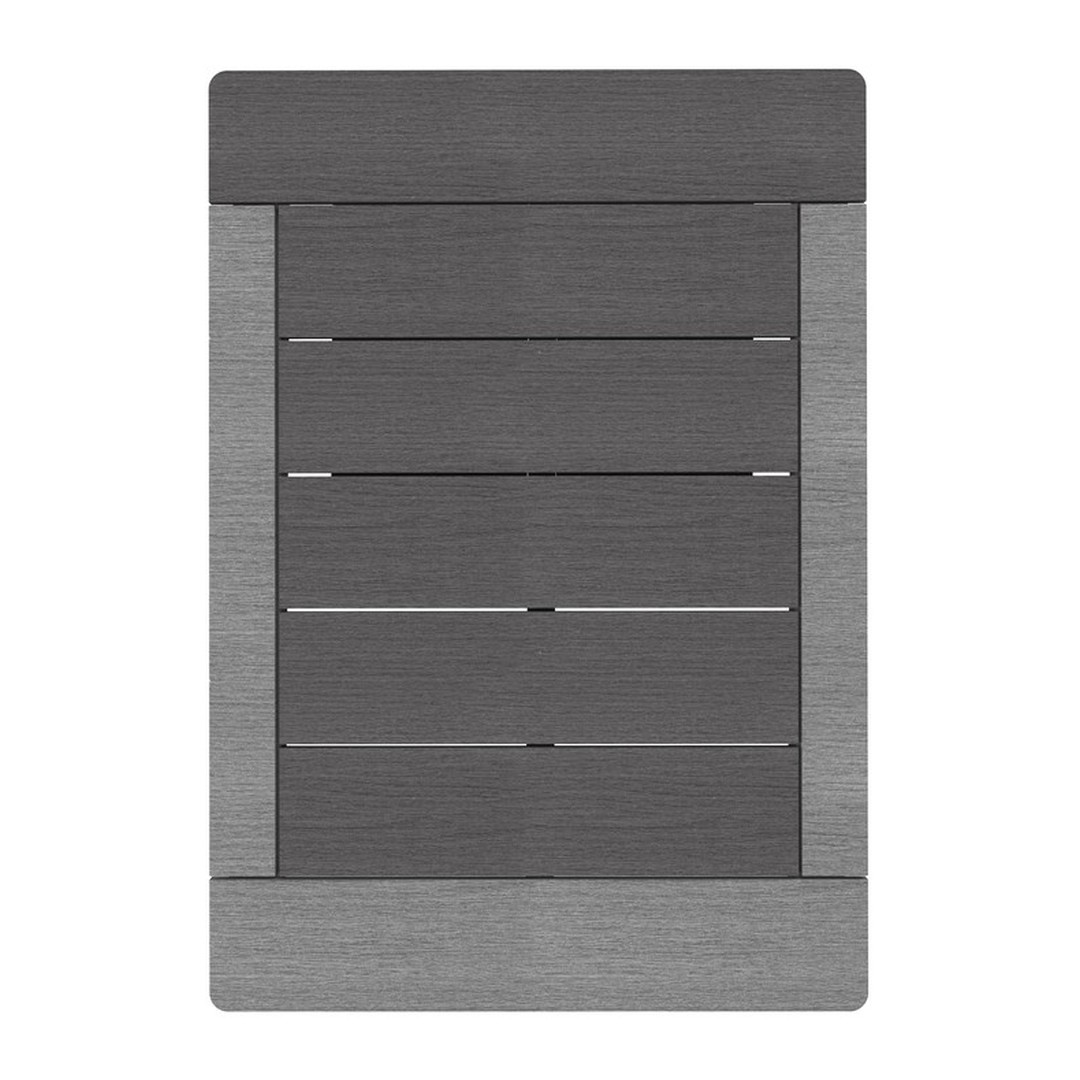 Venkovní sprchový rošt - Tmavě šedá