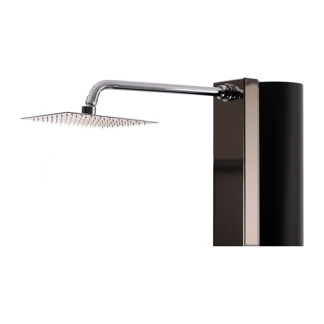 Solární sprcha BORA LUXUSNÍ ČERNÉ ZRCADLO 3