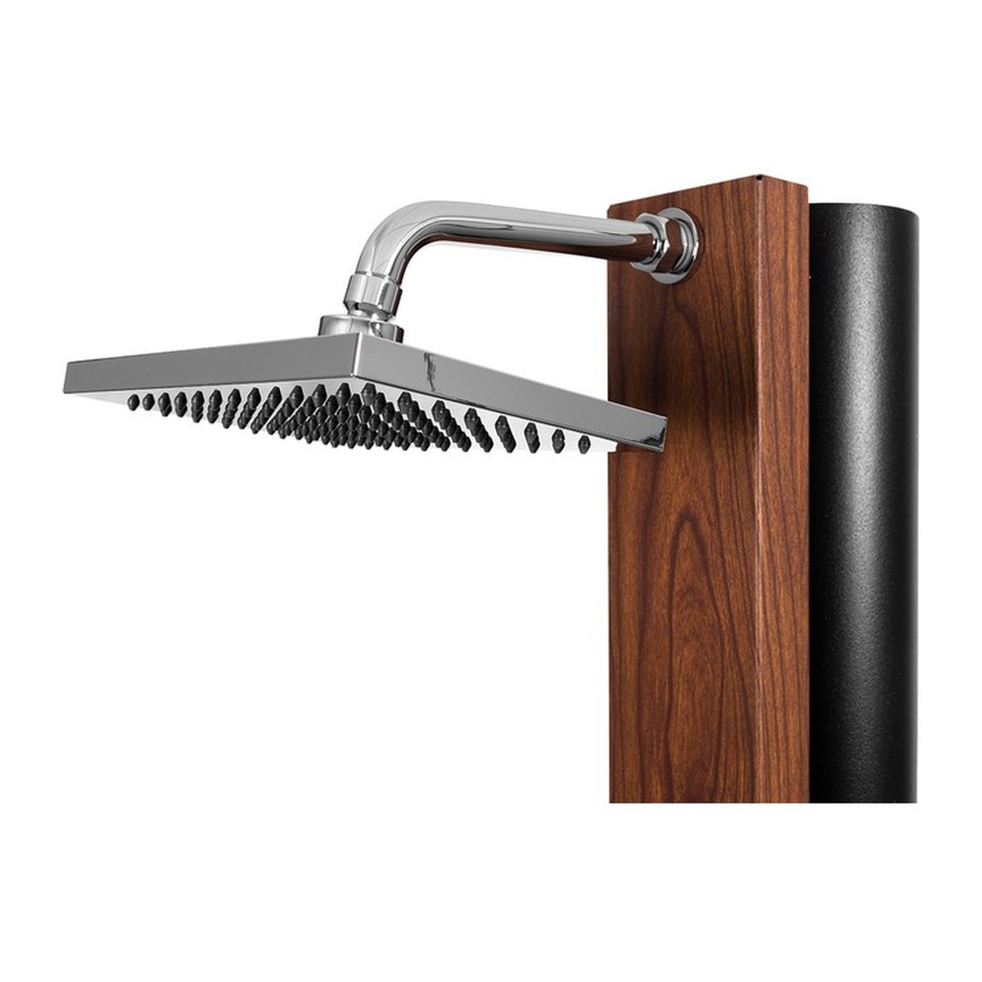 Solární sprcha NATUR TEAK s oplachem nohou 3