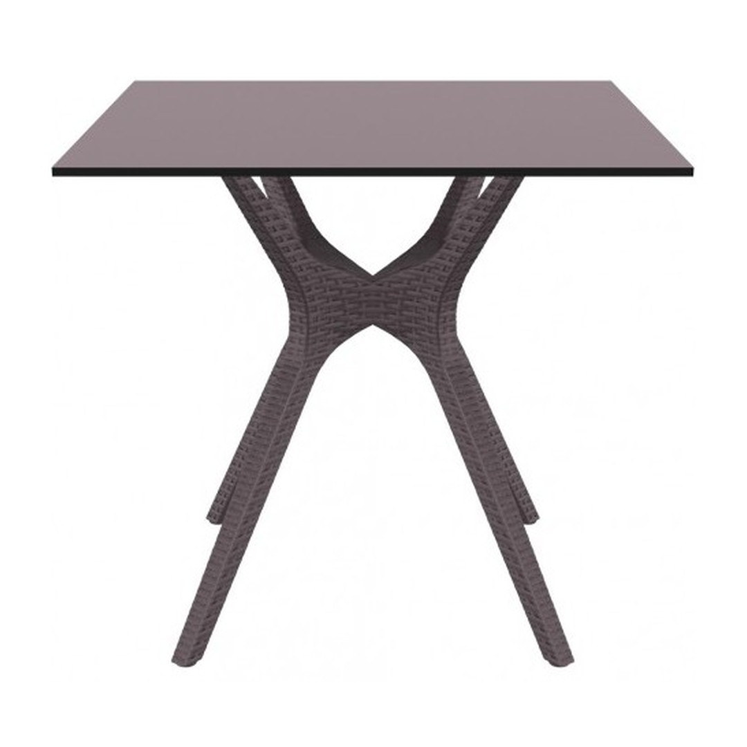 SIESTA EXCLUSIVE; Stůl IBIZA 80 hnědý