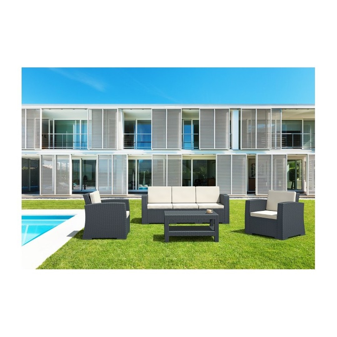 SIESTA EXCLUSIVE; Podsedák ARUBA béžový 3