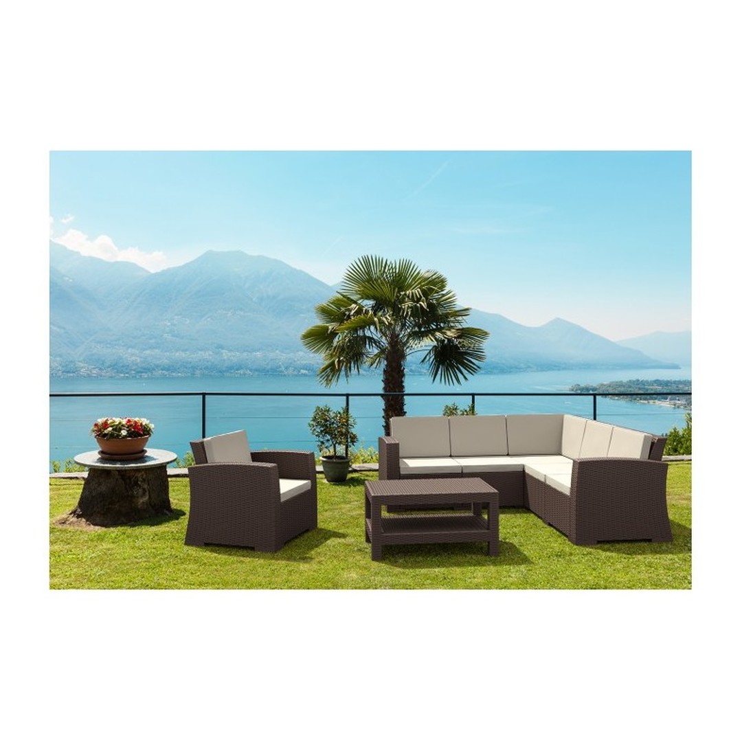 SIESTA EXCLUSIVE; Podsedák ARUBA béžový 7