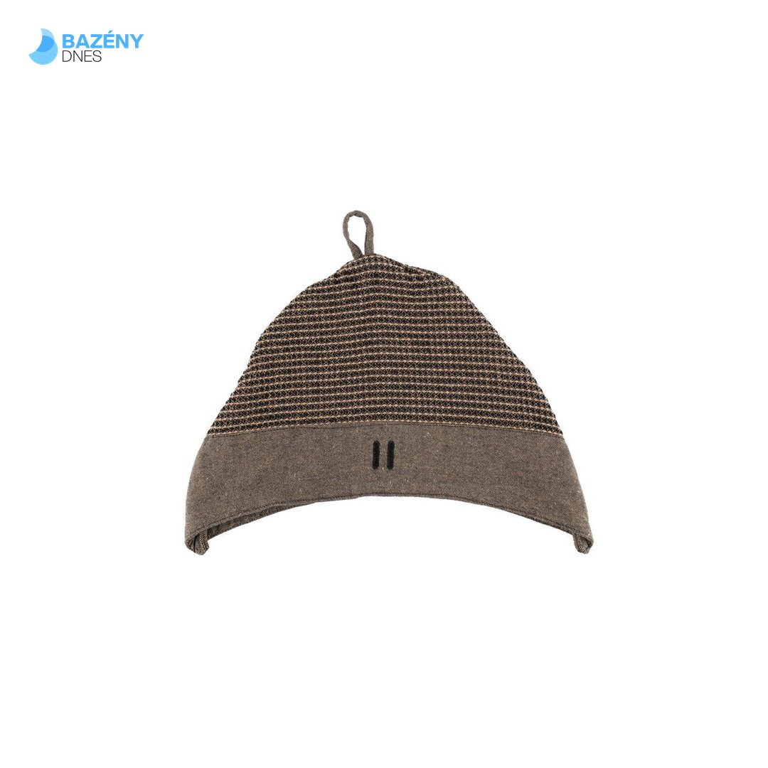RENTO Saunovací čepice (hnědá)