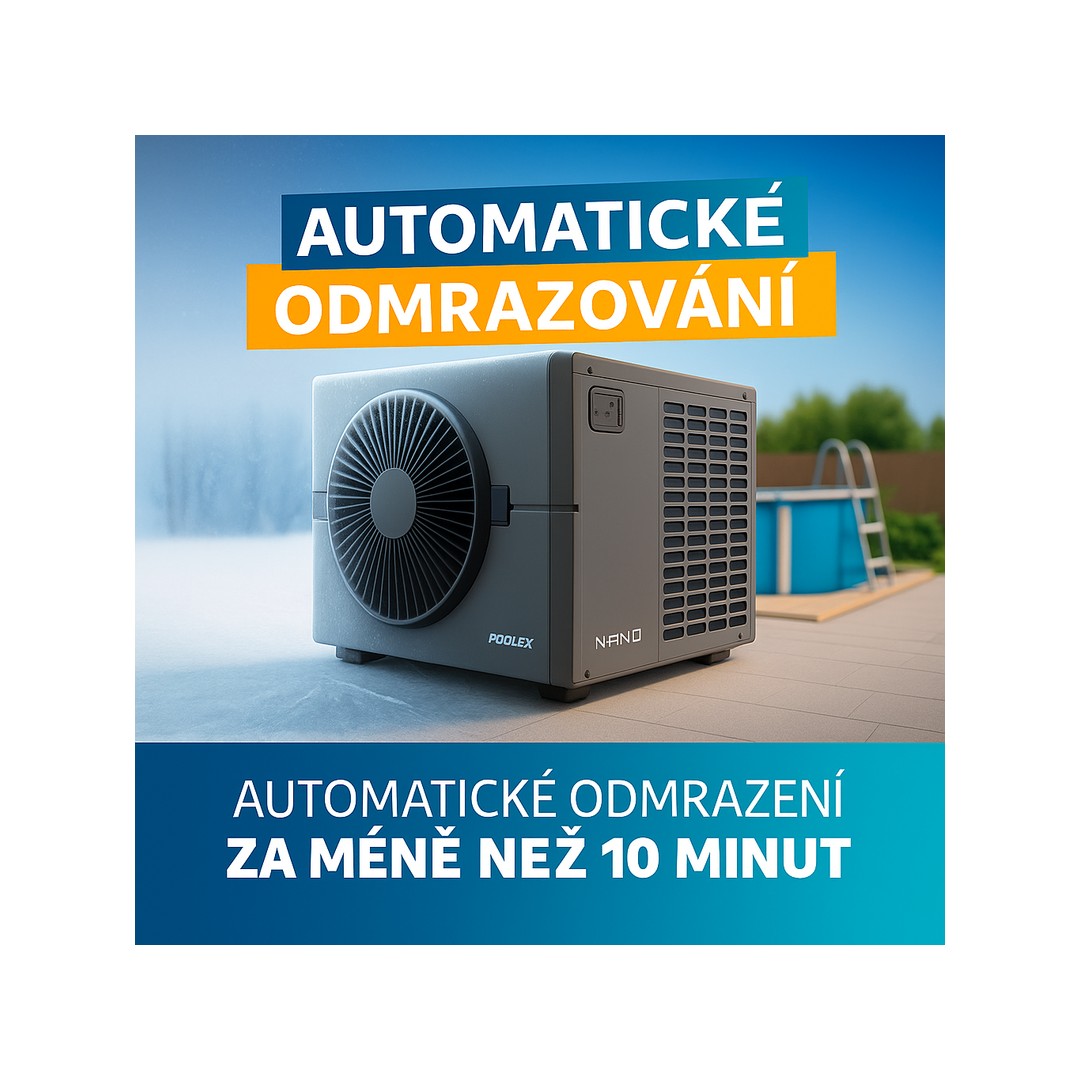 Tepelné čerpadlo Poolex Nano 2026 Reversible 5kW (ON/OFF) 10