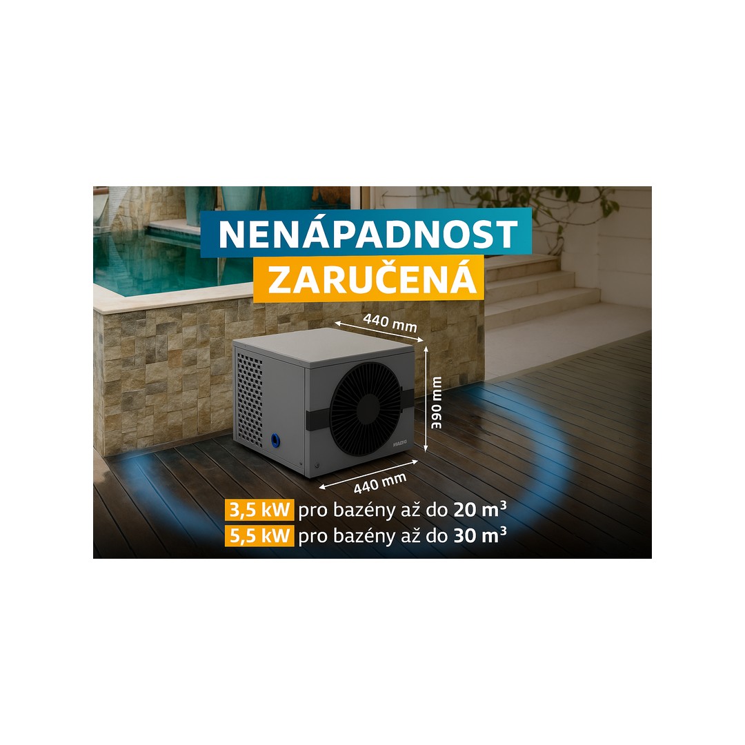 Tepelné čerpadlo Poolex Nano 2026 Reversible 5kW (ON/OFF) 11